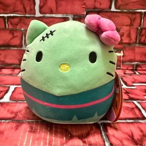 Squishmallows Halloween Hello Kitty Zombie plush Toy